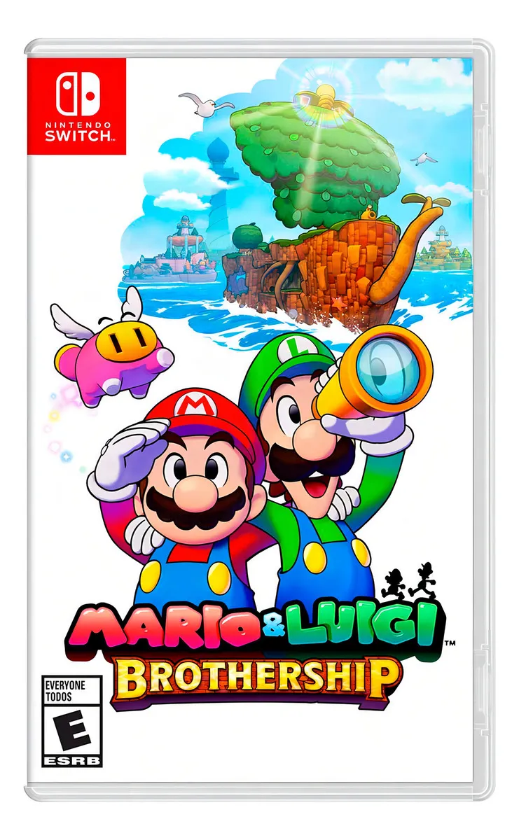 Jogo Mario E Luigi Brothership Nintendo Switch Mídia Física