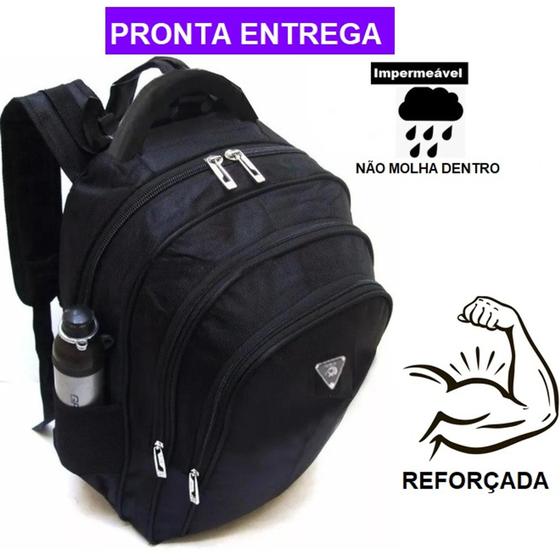Mochila Mala Reforçada Notebook Impermeável Escolar Trabalho Oferta - New Bag