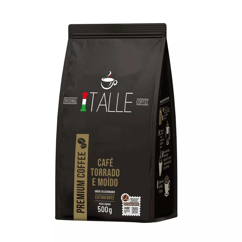 Café Torrado E Moído Extraforte Café Italle Cafe em Pó 500g