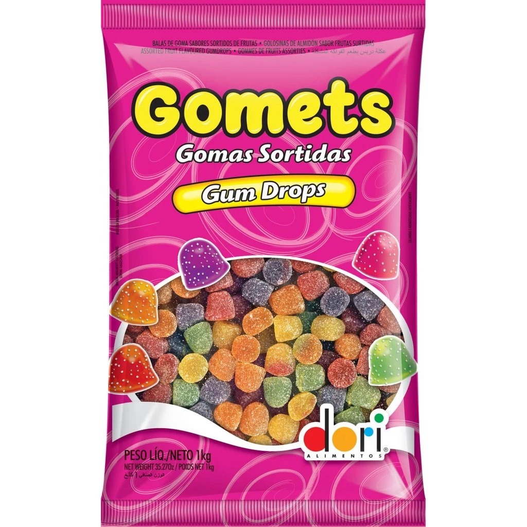 Goma Gomets 01kg Dori Sortido