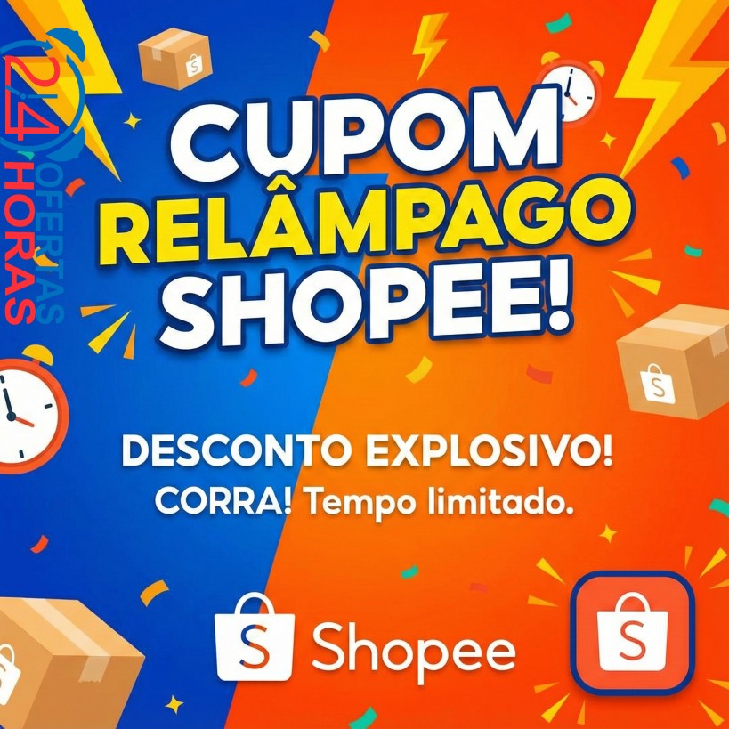 Cupom de R$ 5 acima de R$ 25 na Shopee