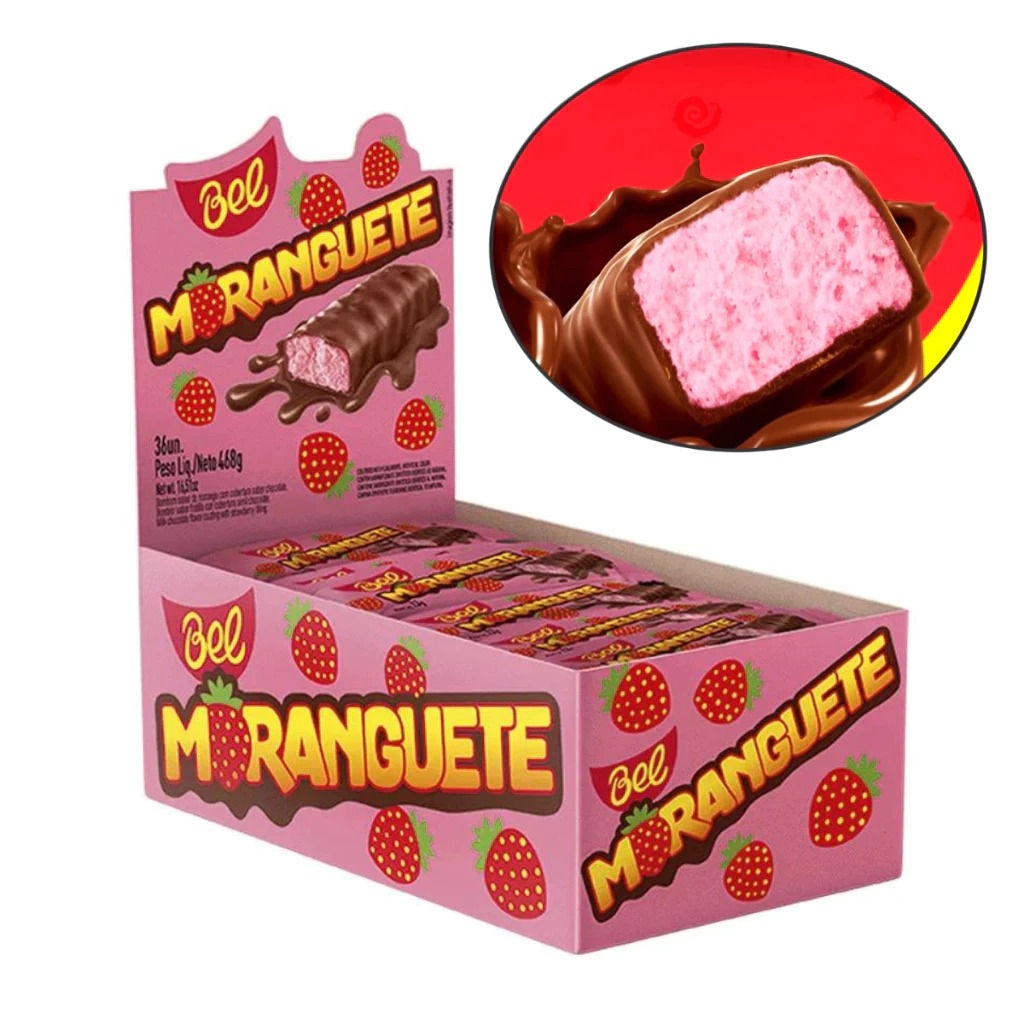 Chocolate Moranguete 468g C/36 Unidades 13g Bel