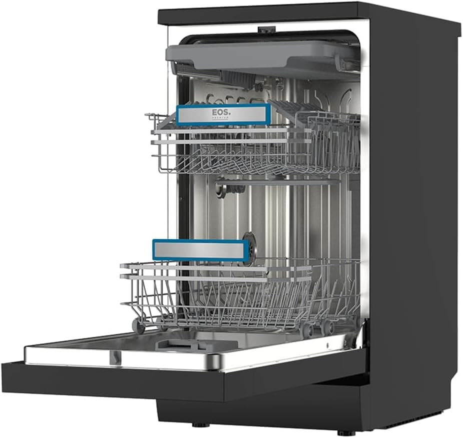 Lava-louças Eos Premium 11 Serviços Slim All Black Ell112p 220v