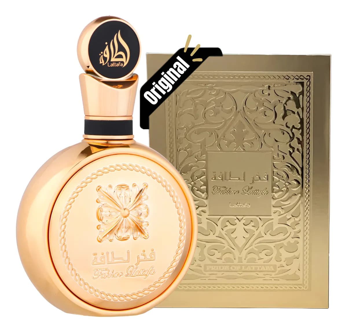 Perfume Árabe Lattafa Fakhar Gold Extrait Eau De Parfum 100ml