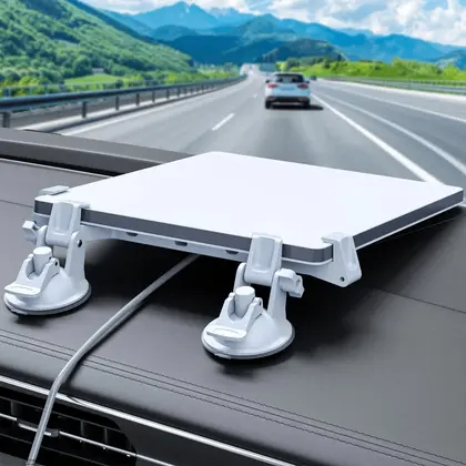Suporte Veicular Starlink Mini Com 2 Ventosas Para Teto Solar - Kit De Montagem Para Navegação - FONKEN