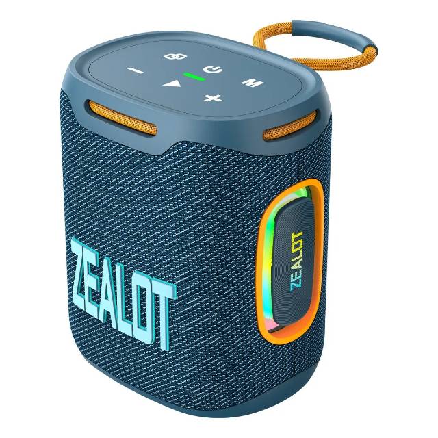 Caixa De Som Bluetooth Portátil Zealot S122 50 W Boombox Subwoofer