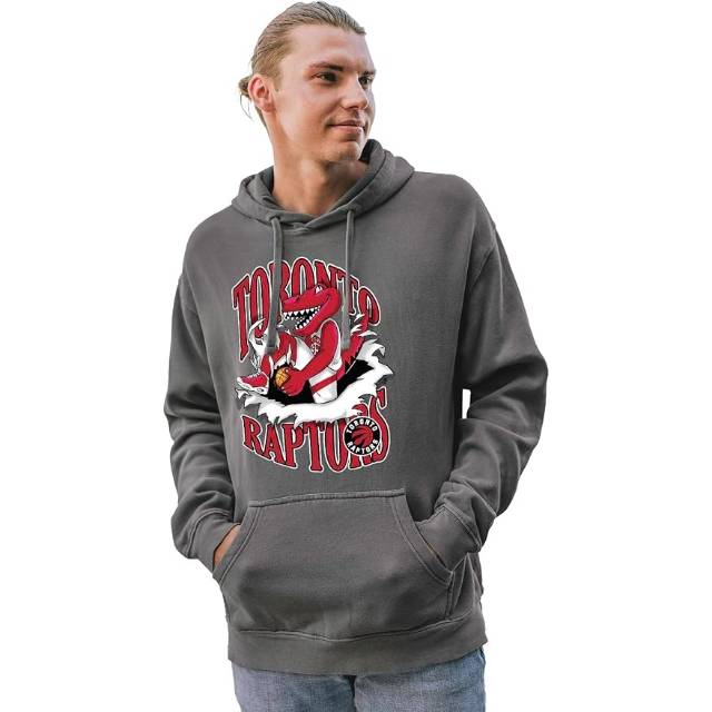 Moletom com Capuz Blue 84 NBA (Unissex/Adulto) – Modelo "Slam Mascot" (Preto) – Produto Oficial Licenciado da NBA