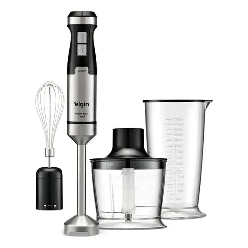 Mixer 3 Em 1 Power Inox Elgin 1000w MIX3X Triturador Inox