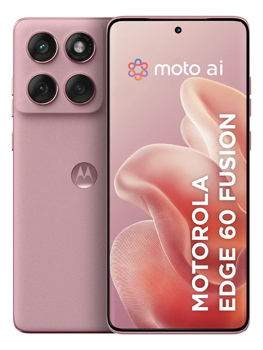 Smartphone Motorola Edge 60 Fusion 5g - 256gb 16gb (8gb Ram+8gb Ram Boost) 50mp Sony Ai Camera Ip68 Nfc - Rosa
