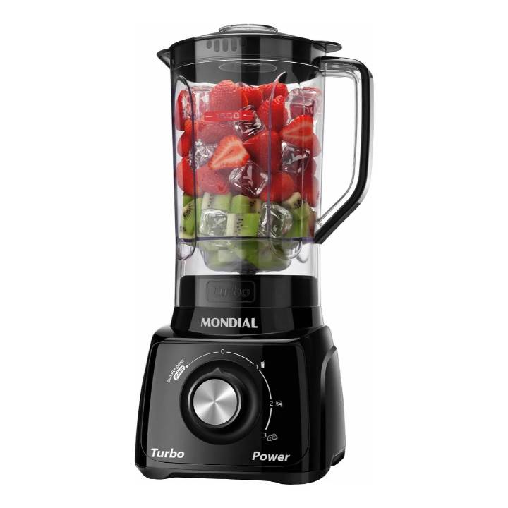 Liquidificador Turbo Power Mondial 550W - L-99 FB