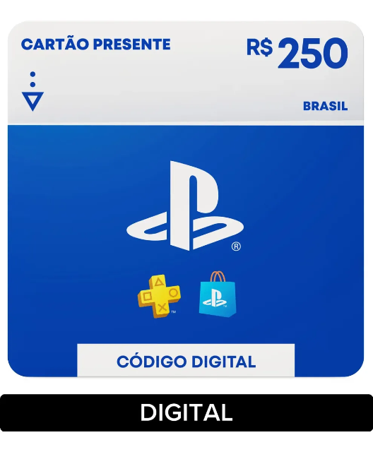 Sony PlayStation Gift Card (Digital) R$ 250