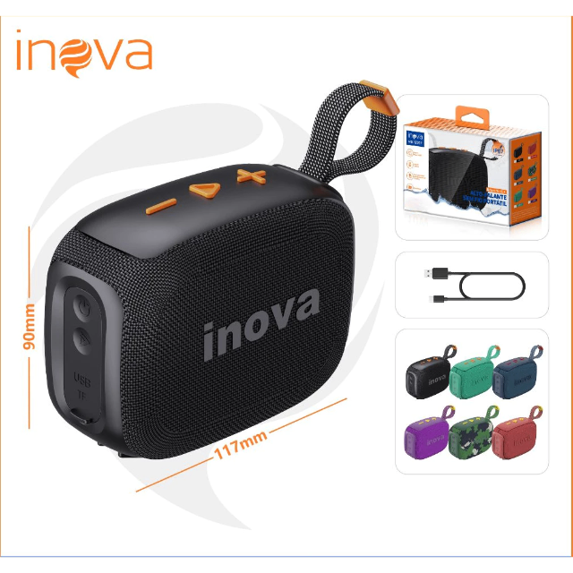 Inova caixa de som blootooth Portátil Go 4 Com Bateria Esportiva À Prova D 'Água pen drive FM TWS caixinha de som
