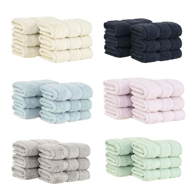 Kit 6 peças Toalha Lavabo Buddemeyer Vision Dual Air