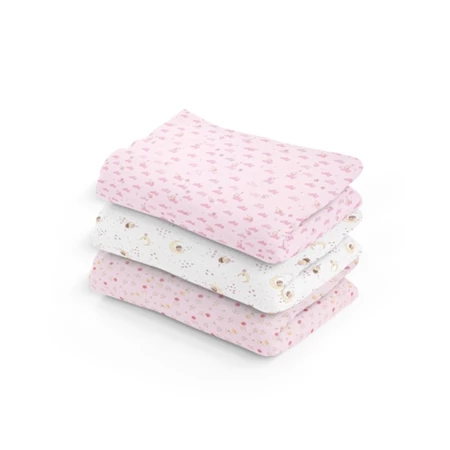Cueiro Estampado Flanelado Bebê Kit 3 Unidades 80X50CM Papi/Incomfral