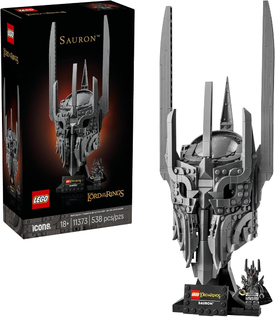 LEGO Icons O Senhor dos Anéis: Capacete do Sauron 11373