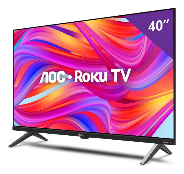 Smart TV 40S5045/78G Série 5045 Full HD 40" Roku AOC Bivolt