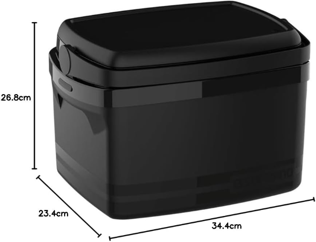 Caixa Térmica Tropical 12L, Soprano, 5055, Preto, Médio