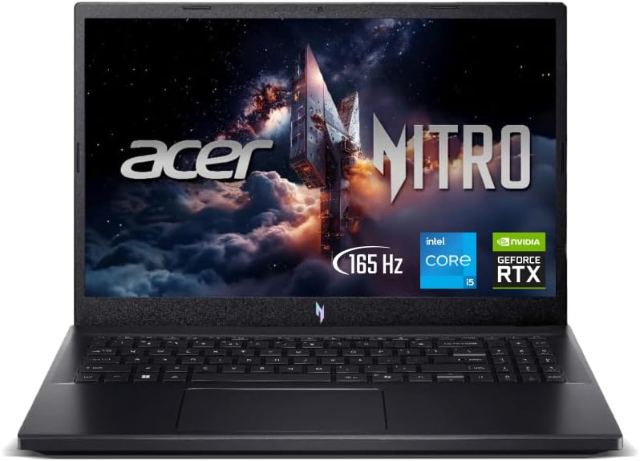 Notebook Acer Nitro V15 ANV15-52-51E4 Intel Core i5 16GB 512GB SSD Tela 15,6 Led IPS 165Hz (RTX 4050) FHD Windows 11