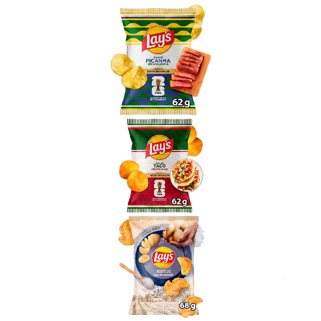 Batata Frita Lay's Leve 3 Pague 2