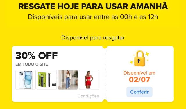 Cupom de 30% no Mercado Livre