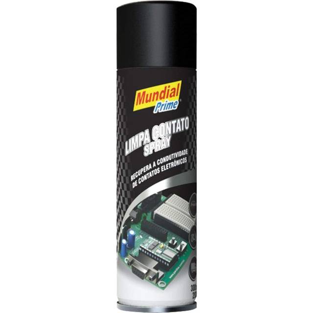 Limpa Contato Elétrico Spray 300 ml - Mundial Prime MP80 | Aeroflex - Uso Automotivo e Eletrônico