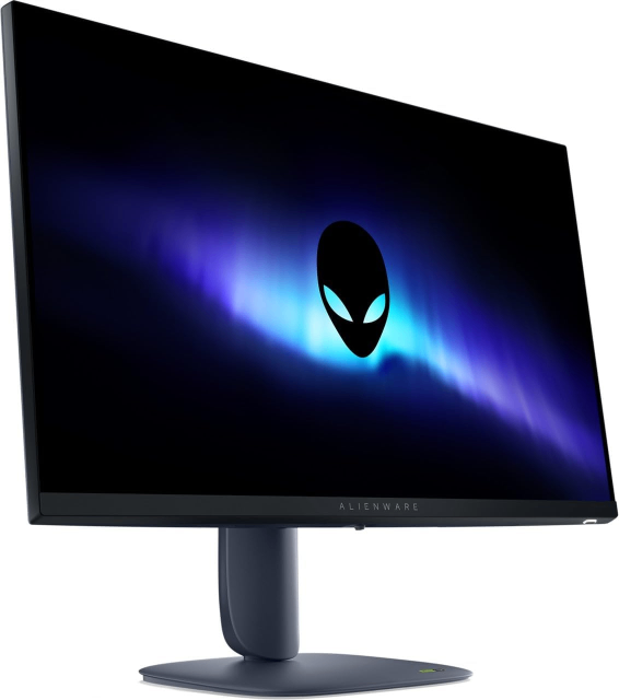 Monitor Gamer Alienware 27" — QHD (2560 x 1440) — 180 Hz — IPS Rápido, Resposta de 1 ms, NVIDIA G-SYNC, VESA DisplayHDR 400 — AW2725DM
