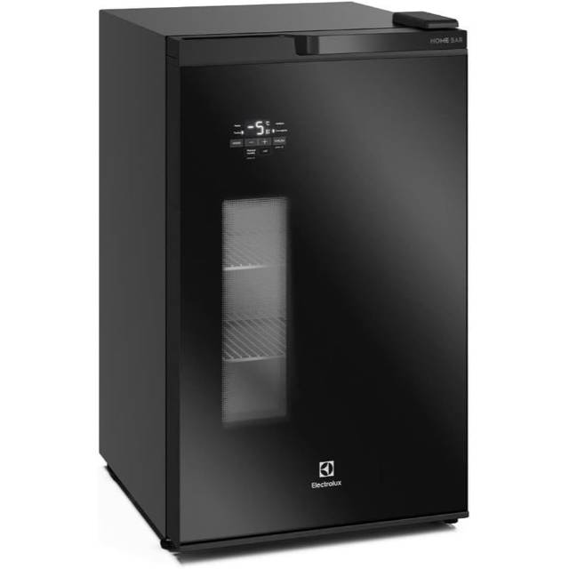 Electrolux Cervejeira Home Bar Electrolux Frost Free 100L Porta de Vidro Preta (EB100) 127V