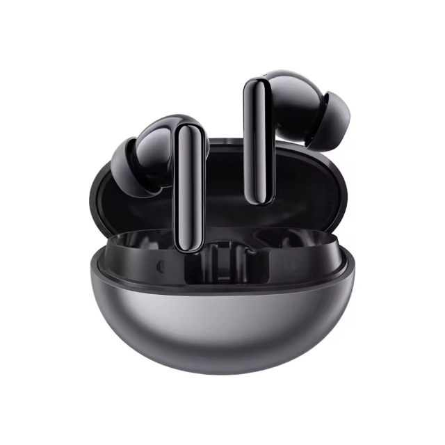 Fones de Ouvido Sem Fio HAYLOU Flowbuds N55 com ANC Adaptativo de 54dB, Bluetooth 6.0, Áudio Hi-Res LDAC, Chamadas HD com 6 Microfones, 40 Horas de Reprodução, IPX5