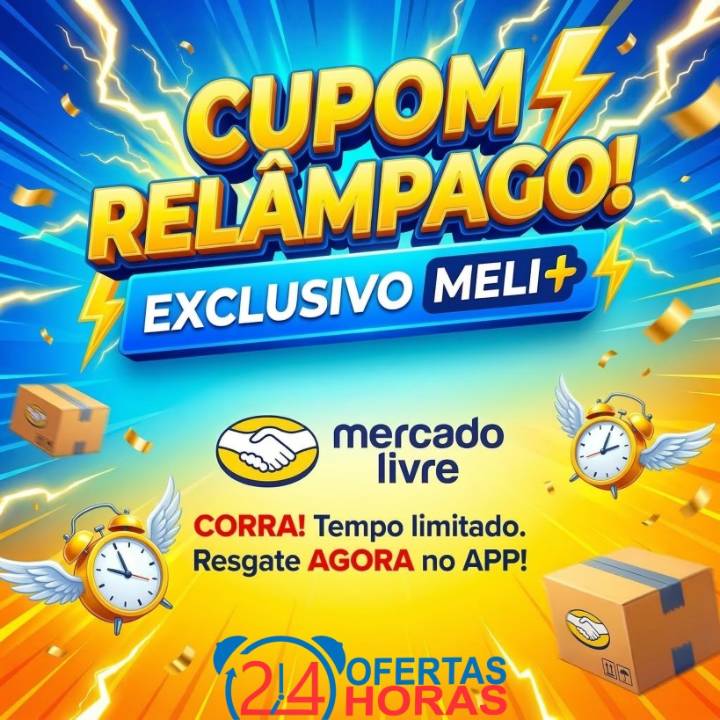 Cupom de 20% com desconto máximo de R$ 80 para clientes Meli+ no Mercado Livre