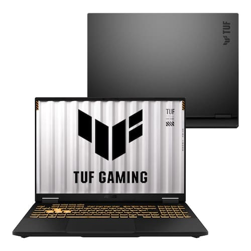 Notebook ASUS TUF Gaming F16 FX608JHR NVIDIA RTX 5050 Intel Core i5 14a 16GB RAM 512GB SSD Linux 16" IPS LED FHD 165Hz RV257