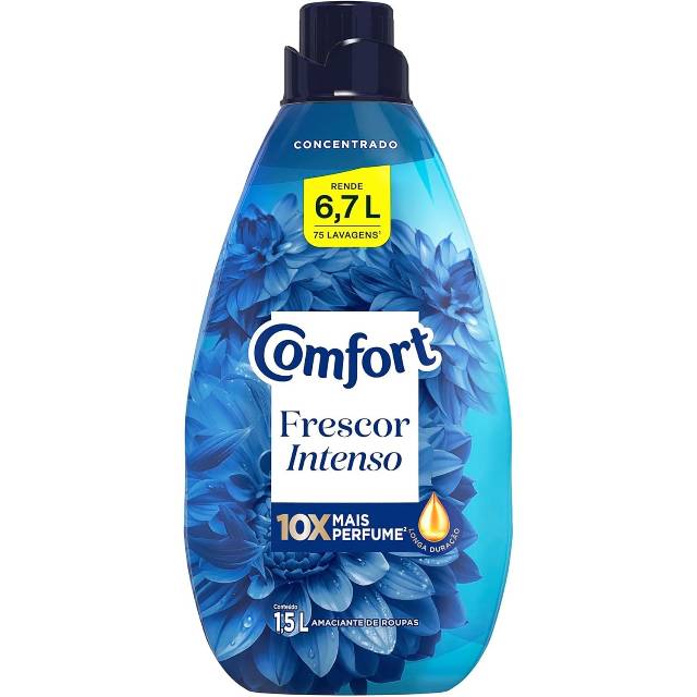 Comfort Amaciante Concentrado Frescor Intenso 1,5 L