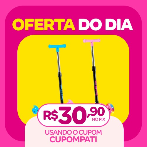 Patinete Infantil 3 Rodas De Led Dobrável Scooter Crianças - Kparts Importadora