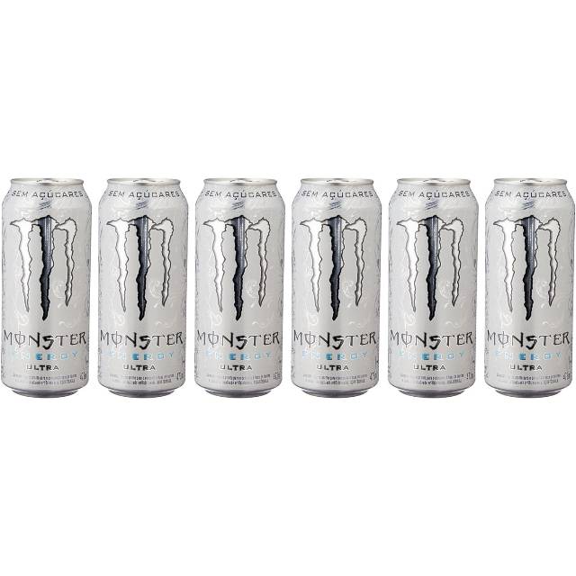 Pack de Monster Ultra 473ml - Unidade 6 unidades