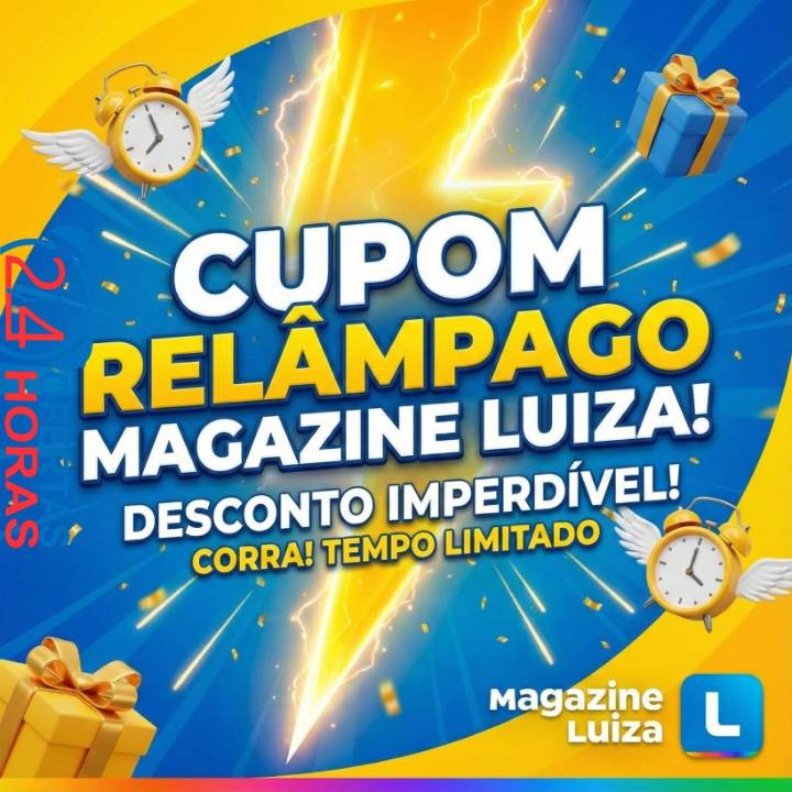 Cupom de R$ 30 em compras acima de R$ 200 no Magazine Luiza