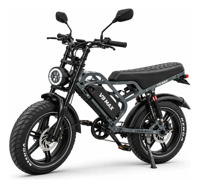 Bicicleta Elétrica V9 Max 1000w Freio Hidráulico Alarme NFC