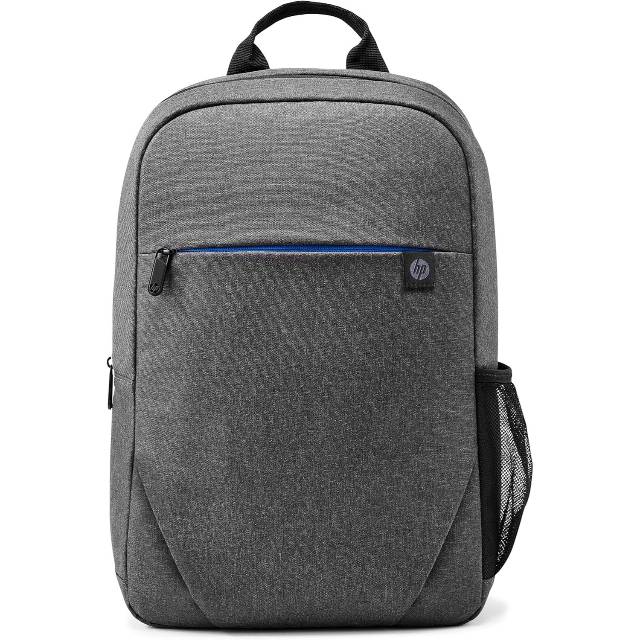 Mochila HP Prelude - para Notebook de até 15.6 Polegadas, Confortável, com Alças e Bolsos Acolchoados, Resistente à Água, Feita de Materiais Reciclados, Cinza (2Z8P3AA)