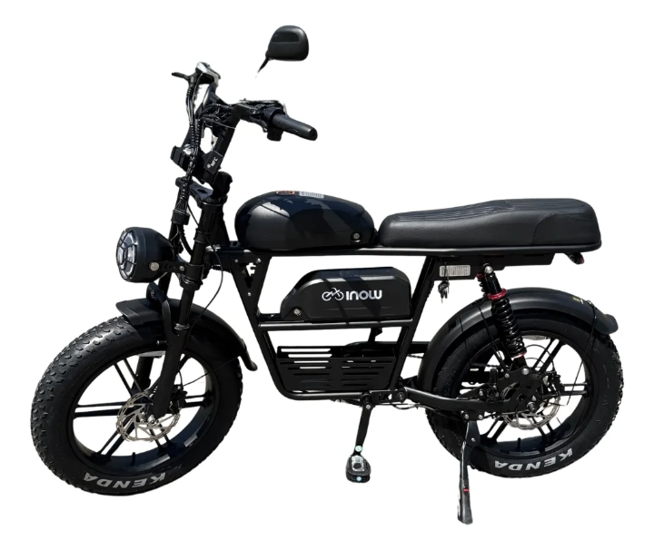 Bicicleta Eletrica Inow V35 1000w Duas Baterias 120km Cesto